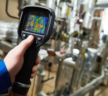 Thermal imaging inspection water pump equipment 360x320